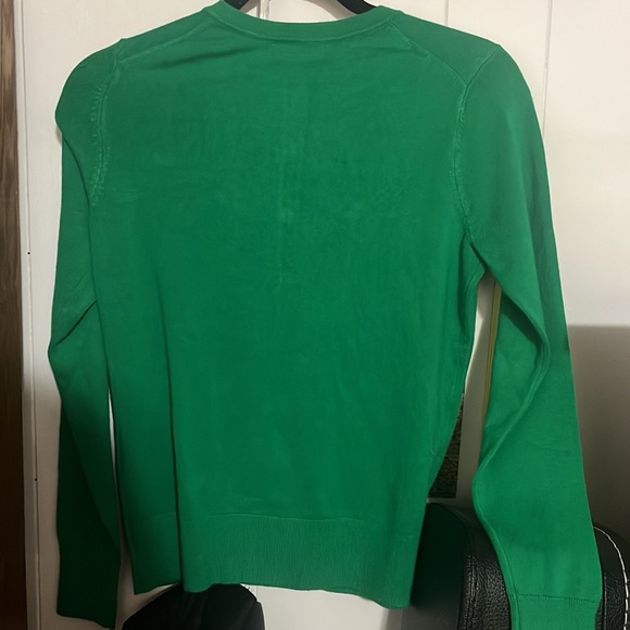 womens never warn before green cardigan - Picture 3 of 3